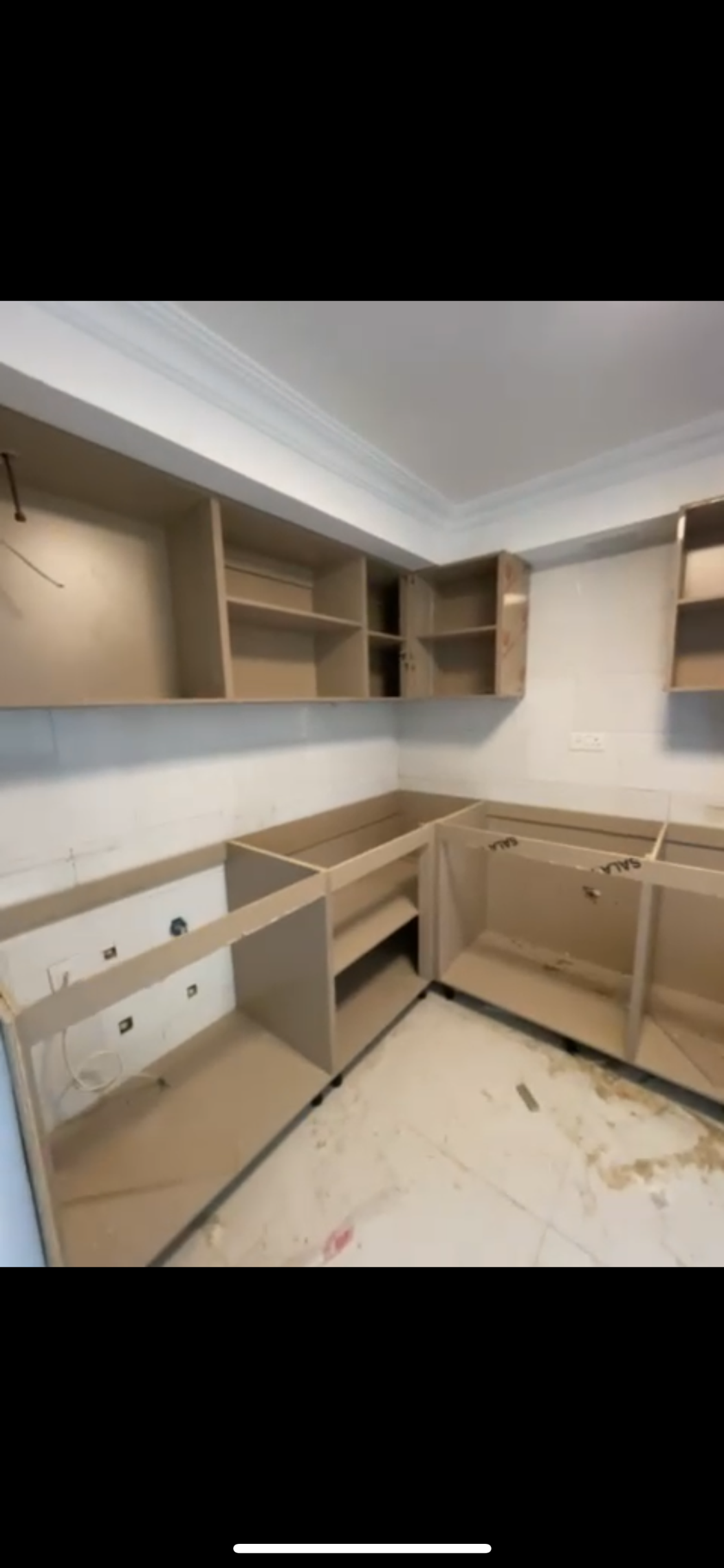 Kitchen renovation progress by Judy Designs