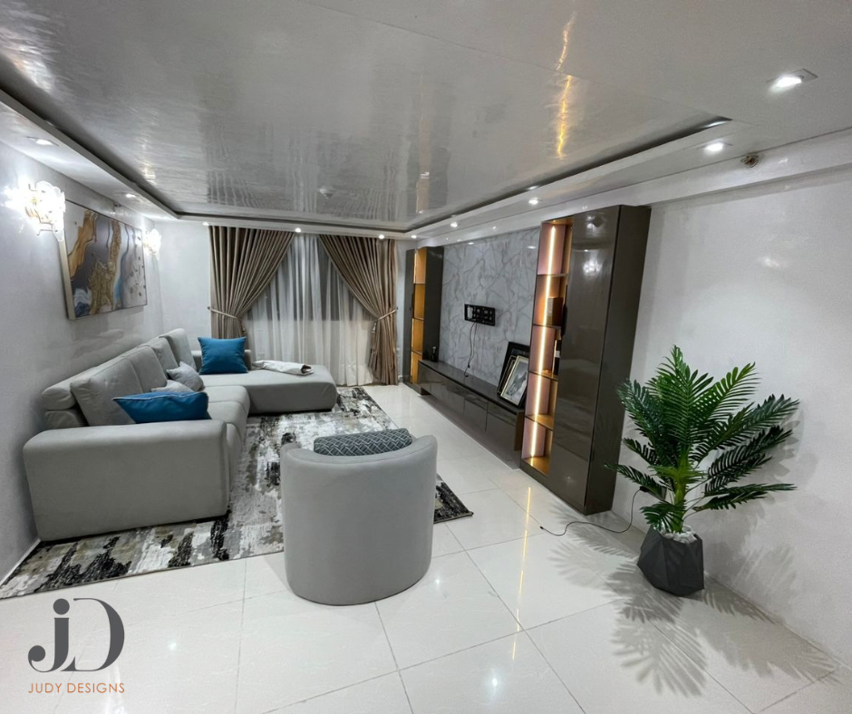 Modern living room by Judy Designs